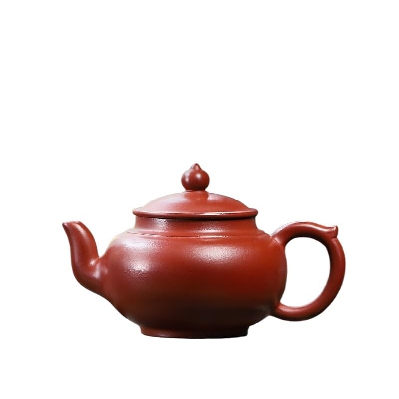 Bouilloire à thé en argile violette de 250 ML faite main en boue
