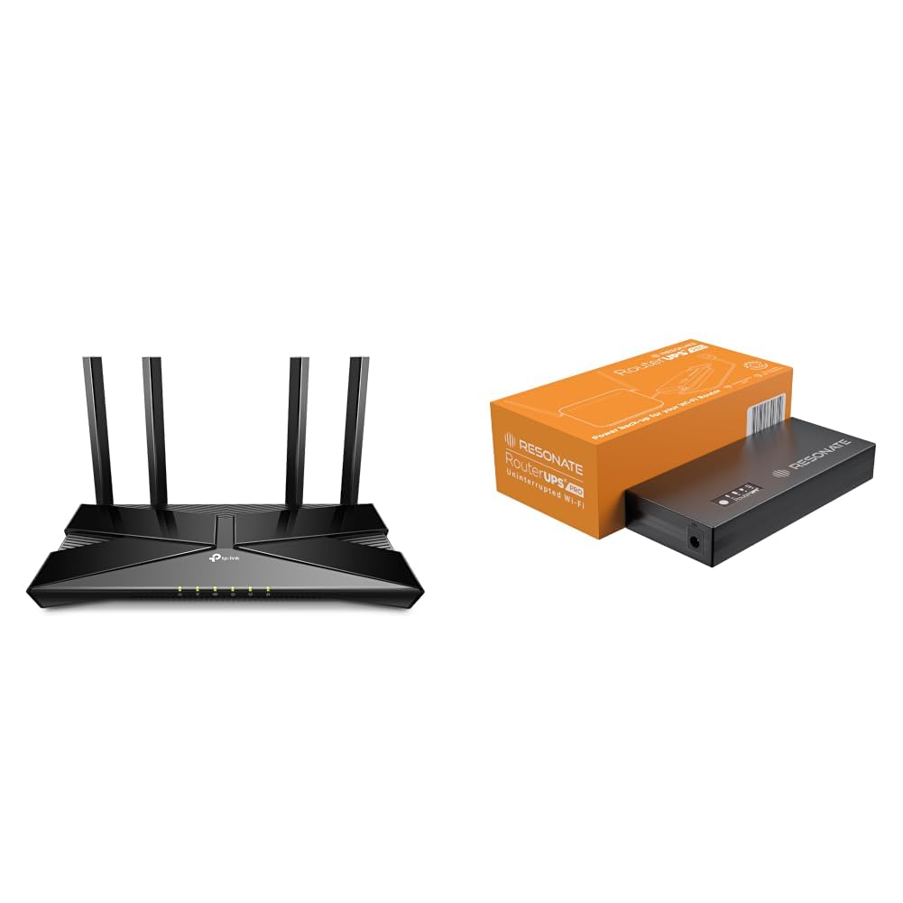 TP-Link Next-Gen Wi-Fi 6 AX3000 Archer AX53 & Resonate RouterUPS® Pro-picture-16