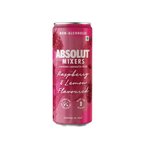 Absolut Cocktail Mixers, Raspberry and Lemon Flavour, Pack of 12, 12 x 250ml (B0D2P4M6DQ) Amazon Price History, Amazon Price Tracker