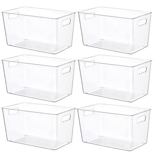 Vtopmart 6 PCS XL Clear Bins