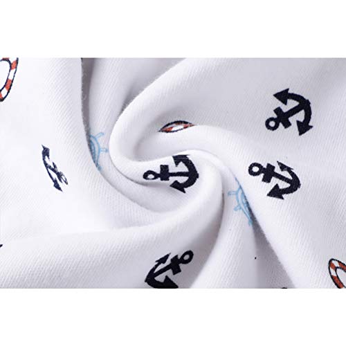 Marquebaby 3 Pack Baby Boys Sleep Gown Set Breathable Cotton Baby Nightgown With No-Scratch Mittens 90, Brave Boy, 12-18 Months #TOP4