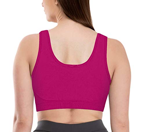 Image of Women's /Girl's Everyday Sports Air Bra Non-Padded, Non-Wired Molded Sport Bra