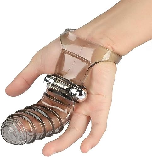 Travel Finger Vibrator - Waterproof Massage Toy Mini VibratoQuite Soft Silicone Finger Massage Z6