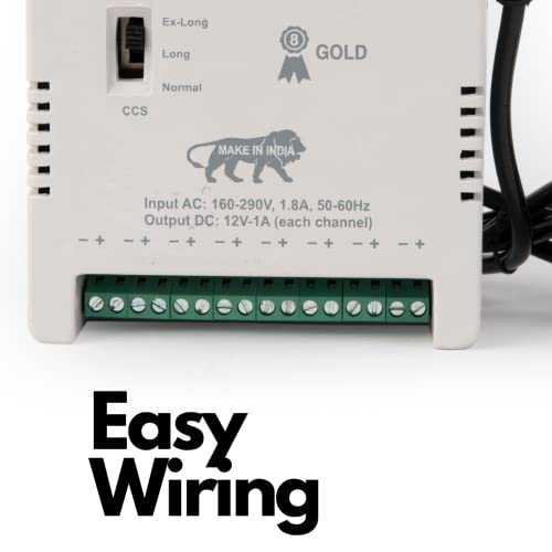 Image of JK Vision 8 Channel Power Supply (SMPS) for CCTV Camera DVR