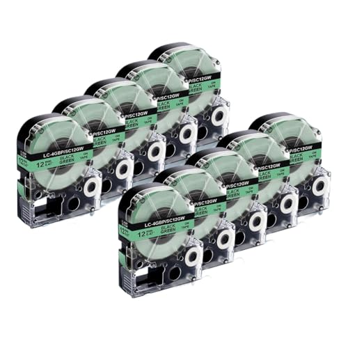 10PCS 12mm SS12KWxe[vLW-300 LW-400 LW-600P LW-700 LW-700P܂LWV[Yxv^[ƌ݊(Black on Green)