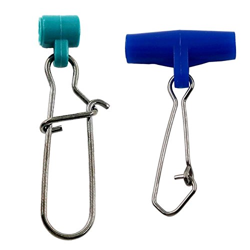 Easy Catch 25Pack High-strength Blue and Green Fishing Line Sinker Slides Slider