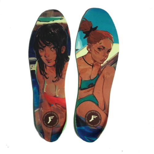 Image of FP Kingfoam Elite Insoles-Shock Absorbing, Pain Relief, Arch Support, Heel Cup Protection, Trim-to-Fit Shoe Inserts for Impact & Comfort | Elite Hi Classic | Small (M 3-8 / W 5-10)