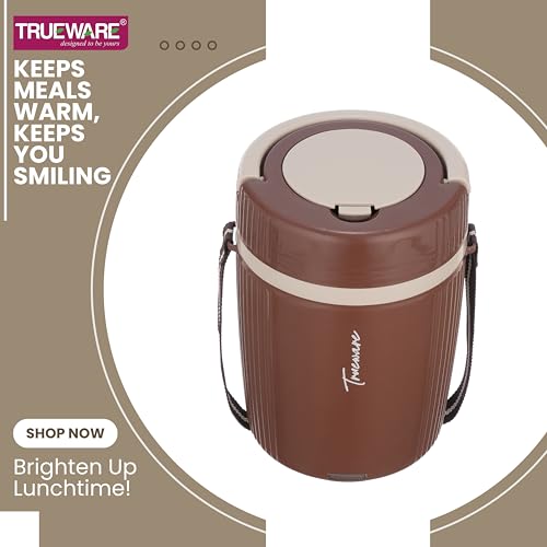 Image of Tureware Electric 4 PU Insulated 4 Stainless Steel Container 450 ML Each Thermoware Electric Lunch Box