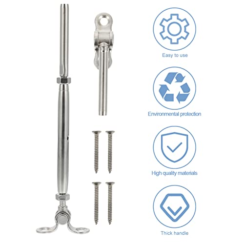 Tensor ajustable de acero inoxidable 3/16 para barandillas de cable miniatura 5