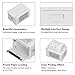 58mm Embedded Thermal Printer USB RS232 Interface Line Type Printing Machine for Label Shipping Receipt Clear Printing