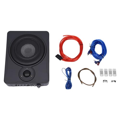WEIGR Aktiv Subwoofer für Auto 600W Autoradio Ultradünner 12V,8...