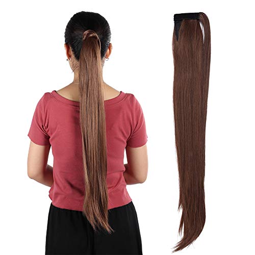 Rabo de cavalo da extensão do cabelo, enrole ao redor Mulheres do rabo de cavalo da extensão do cabe