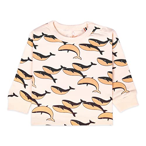 Image of ARIEL Cotton Fleece Clothing Sets For Boys & Girls - Unisex Winter Clothing Sets Full Sleeve T-Shirt & Pant, Beige, 0 month(Newborn)