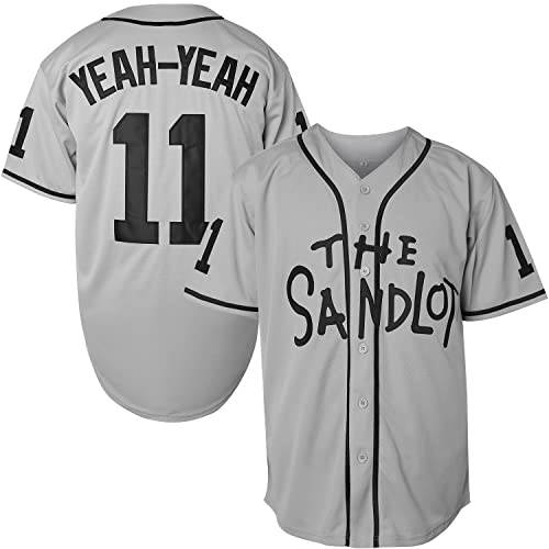 Benny 'The Jet' Rodriguez 30 The Sandlot Bel Air Camiseta de béisbol de manga corta Squints Yeah-Yeah miniatura 1