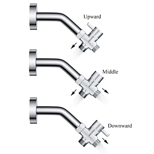 Sneatup Solid Brass 3-Way G1/2 Shower Diverter thumb #3