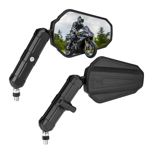 Rétroviseurs de moto universels M8 M10 pour guidon réglable
