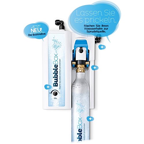 Preisvergleich Produktbild Sprudel aus dem Wasserhahn! Untertisch-Trinkwassersprudler BubbleBox inkl. 1-Weg-Zusatzarmatur und Anschluss-Set. macht das Leben einfach prickelnder!