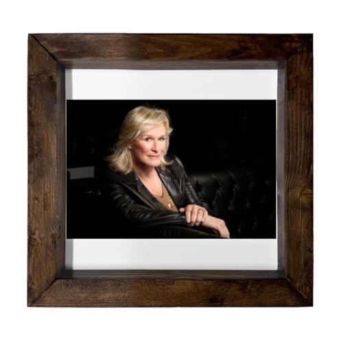 Glenn Close - 6X6 Full Color Photo Sign With Wood Frame PTR #PDI396218