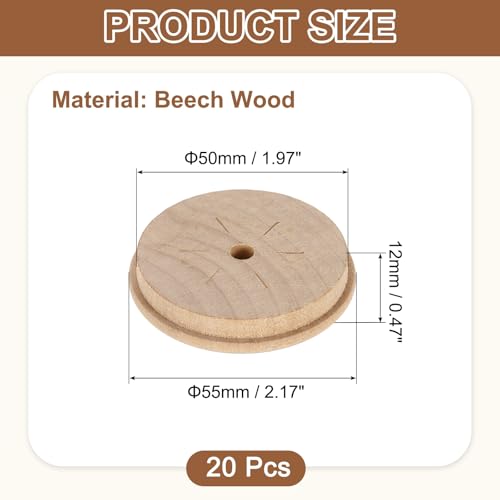 Bouchons en bois de hêtre pour relooker vos meubles et décorer votre intérieur