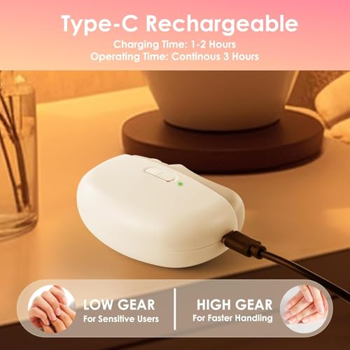 Electric Nail Clippers Upgraded 3 in 1 Automatic - with Polishing, Dust Storage & LED Light, Nail File Toenail Trimmer, Safe for Seniors, Adults, Kids & Baby, Gifts for Women Men Mom Baby Adult Senior - Image 5