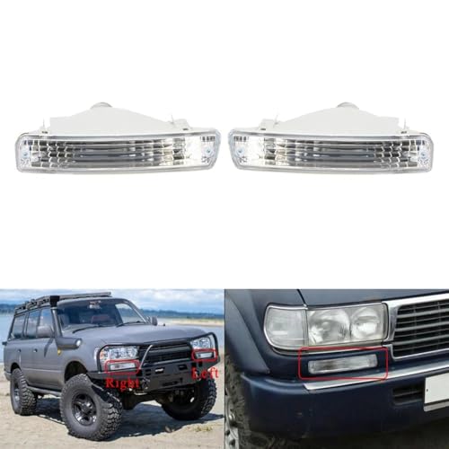 Luz de señal giro del parachoques delantero automóvil Land Cruiser 1991-1998 premium 2