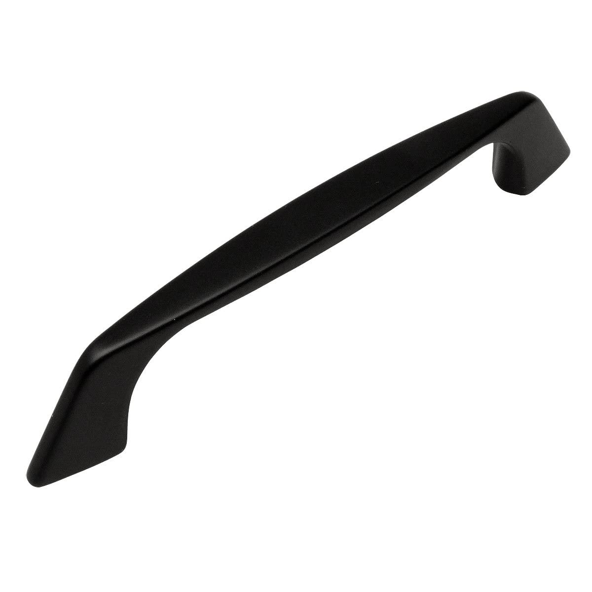 10 Pack - Cosmas 9499FB Flat Black Cabinet Hardware Handle Pull 3-3/4" Inch (96mm) Hole Centers