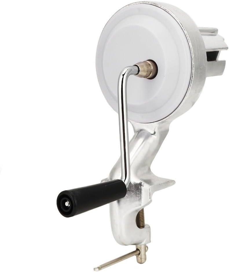 Manual Pasta Maker Aluminum Alloy - Hand Crank Noodle Press Making Machine for Homemade Pasta Home Kitchen Use, 10.6x4.3 Inch