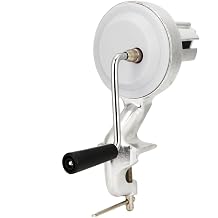 Manual Pasta Maker Aluminum Alloy, Hand Crank Noodle Press Making Machine for Homemade Pasta Home Kitchen Use, 10.6x4.3 Inch