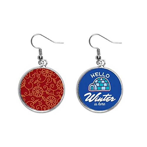 Pendientes de estilo japones ligeros de gota para orejas sensibles