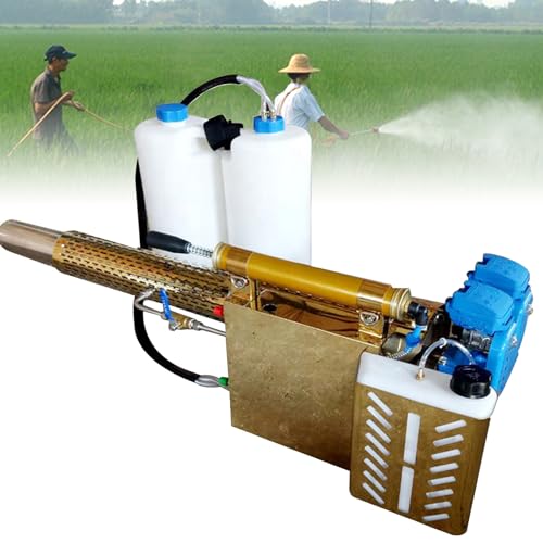 KANBUN Máquina de Niebla térmica portátil de 15l, desinfección del rociador agrícola Máquina de nebulización térmica, Pulso Chorro Termal nebo térmico