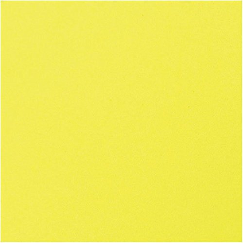 Make+ Liso Placa de Eva Pacote de 10 Peças, Amarelo, 48 x 40 x 0.16 cm