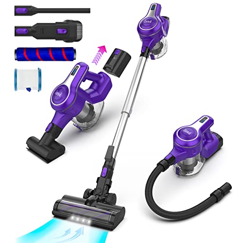 INSE Cordless Vacuum Cleaner, 10-in-1 28KPa Powerful Cordless Stick Vacuum with Pet Hair Tool, Rechargeable Cordless Vacuum, 45min Runtime, Lightweight Vacuum Cleaner for Carpet and Floor Pet Hair INSE Cordless Vacuum Cleaner, 10-in-1 28KPa Powerful Cordless Stick Vacuum with Pet Hair Tool, Rechargeable Cordless Vacuum, 45min Runtime, Lightweight Vacuum Cleaner for Carpet and Floor Pet Hair