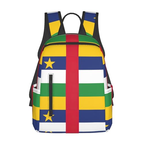 Sac à dos drapeau Afrique centrale pour éviter la fatigue du dos au travail