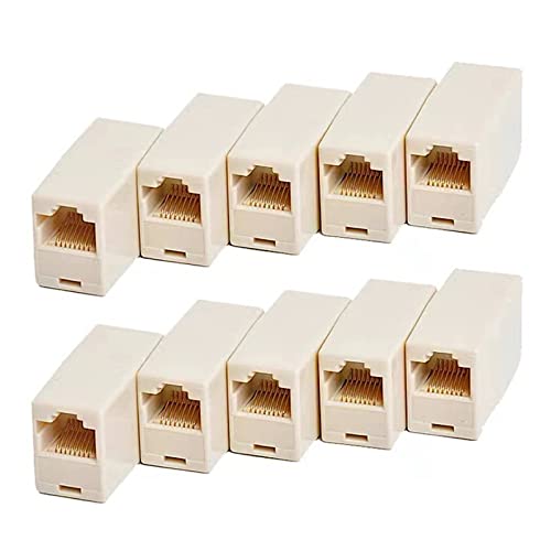 Amazon.co.jp: heizi LANケーブル 中継コネクタ RJ45 50個セット