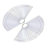 [Material]: las varillas para uñas están hechas de material plástico de alta calidad, no son fáciles de romper y doblar, son duraderas y duraderas. El anillo de visualización está hecho de metal, con un diseño de cierre ajustado, fácil de abrir o cerrar, no es fácil de oxidar.