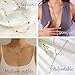 NOVYRA Rhinestone Long Y Shape Necklace Simple Colorful Crystal Long Tassel Necklace Daisy Butterfly Long Chest Chain Fashion Jewelry For Women (gemstone)