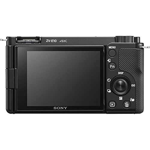 Sony ZV-E10 Mirrorless Camera with 16-50mm Lens & Tripod (Black) Bundle - Image 3