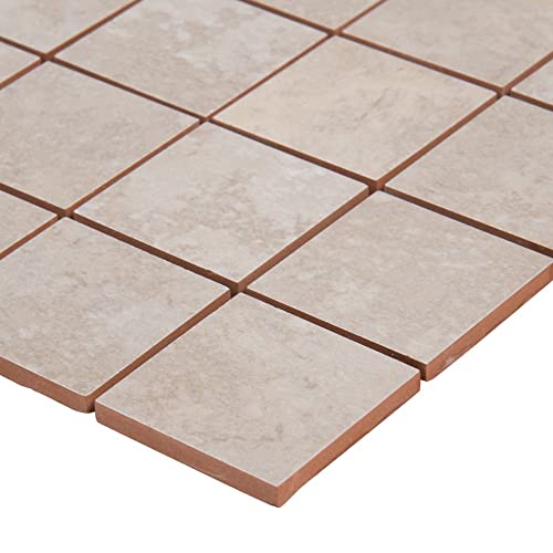 Tempest Grey 2X2 Matte Porcelain Mosaic, 22 Sft/Case, (22 Pcs) #TOP3
