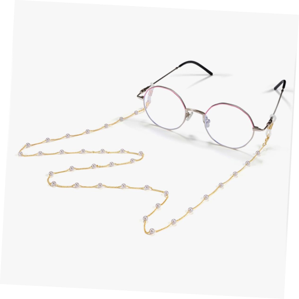 GALPADA 12 Piezas Cadena para Gafas de Sol Cordón Antipérdida de Metal para Gafas Cadena de Moda para Mujer de Cordón para Uso Diario