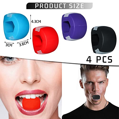 4 StüCk - Allenatore per la mascella, per il