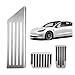 Fit For Tesla Model 3 Y Brake Pedals Rest Accelerator Car Pedal Rubber Pad Cover Aluminum Alloy Interior Parts(C)