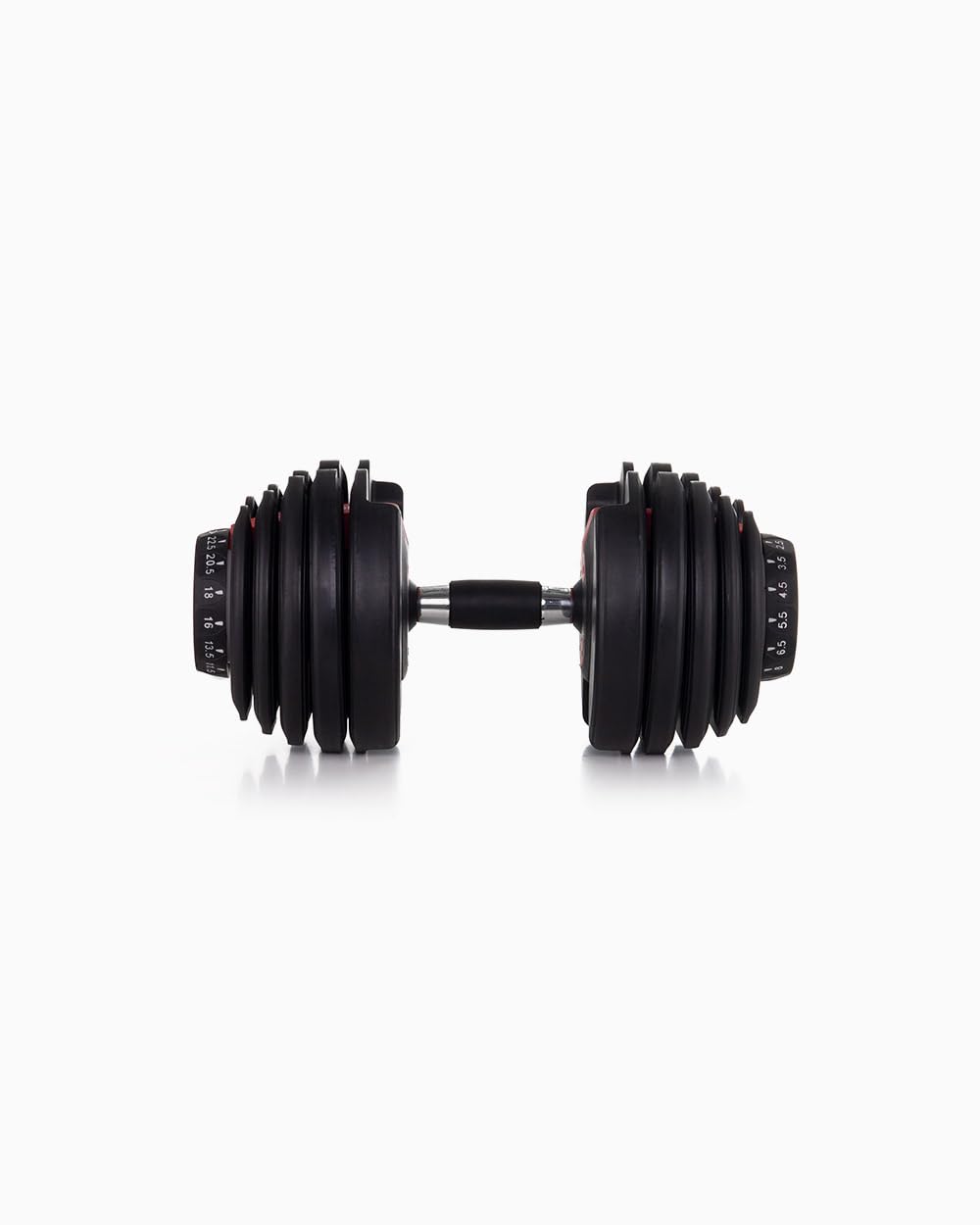 BOOMFIT Manubri Regolabili 24 kg Coppia Set Pesi Regolabili Palestra | Da 2,5 a 24 kg per manubrio in incrementi di 2,5 kg, sostituiscono 12 manubri e liberano spazio in casa