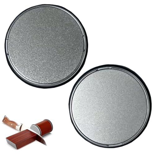 PacuM Afilador de cuchillos con ruedas, accesorios M12, disco afilador de cuchillos, disco de repuesto, discos de repuesto para afilador de cuchillos rotatorios, diamante 400#+1000#, adecuado para