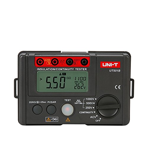 Image of UNI-T UT501B UT500 Series Insulation Resistance Tester, 250V /500V /1000V, 1mA