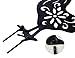 YEAHOME Rooster Garden Metal Stakes - Black Rooster Silhouette Stake for Yards,...