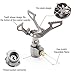 BRS 3000T Backpacking Stove Camping Stove Pocket Stove Portable Propane Stove Ultralight Mini Stove with 1 Extra Backup O-Ring