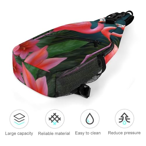 Mochila tipo bandolera blanca para deporte y senderismo miniatura 5