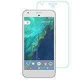 BONUM Google Pixel Screen Protector Ultra Clear 9H Anti-Scratch Tempered Glass,2.5D Rounded Edges Bubble-Free Install Glass Film - 2 Piece