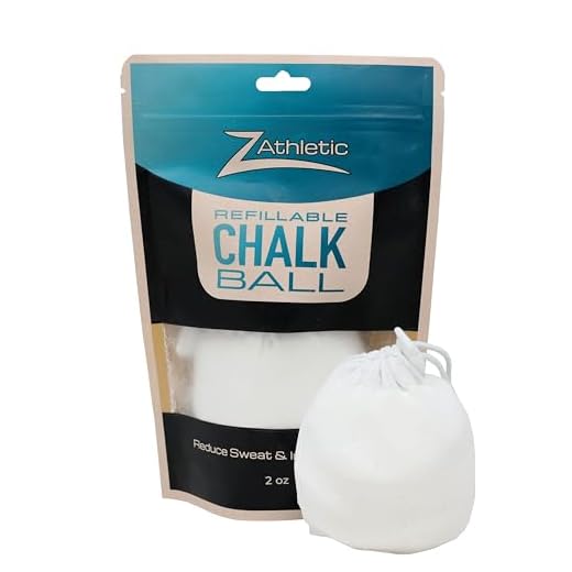 Z Athletic Chalk Ball for Gymnastics, Climbing, and Weight Lifting (Refillable 2 ounce)