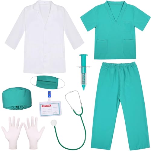 Disfraz de doctor para niños miniatura 2